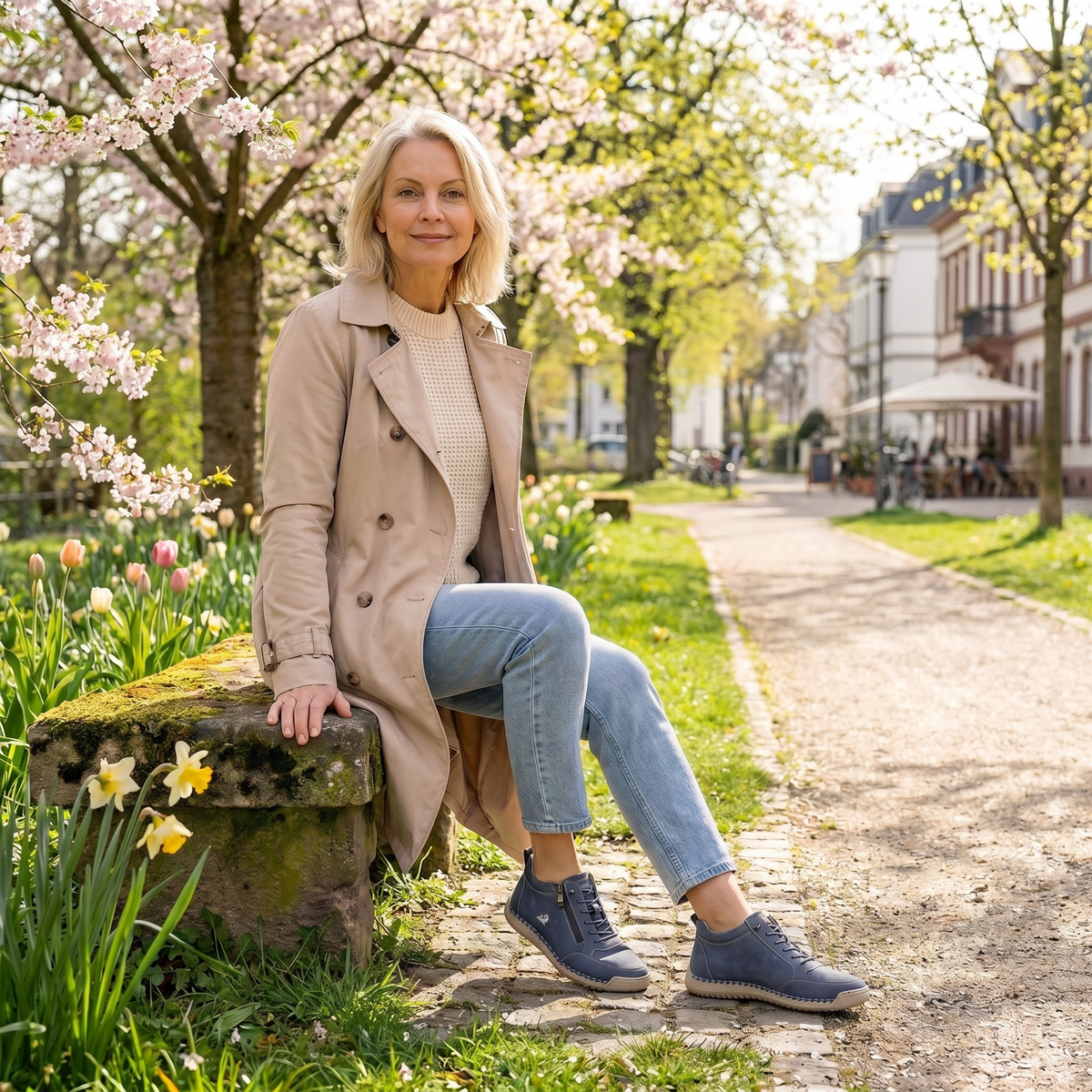 Mila™ – Comfortabele Orthopedische Sneakers met Ritssluiting