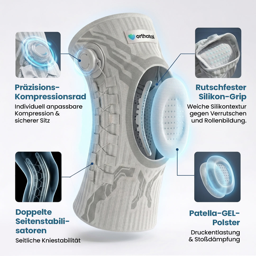 OrthoFlex Kniebrace | Ervaar direct meer stabiliteit en ondersteuning