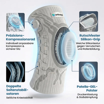 OrthoFlex Kniebrace | Ervaar direct meer stabiliteit en ondersteuning