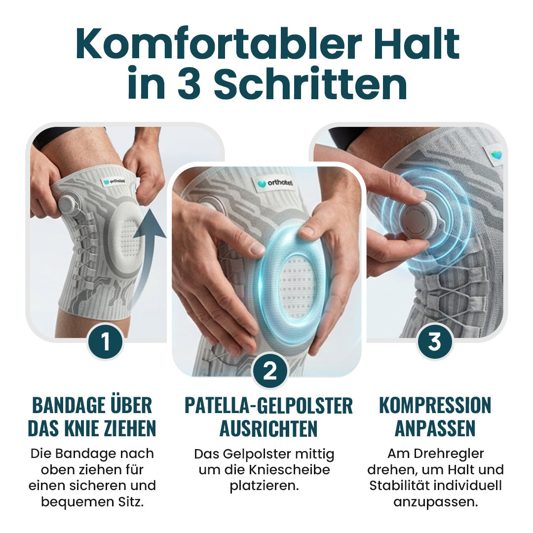 OrthoFlex Kniebrace | Ervaar direct meer stabiliteit en ondersteuning