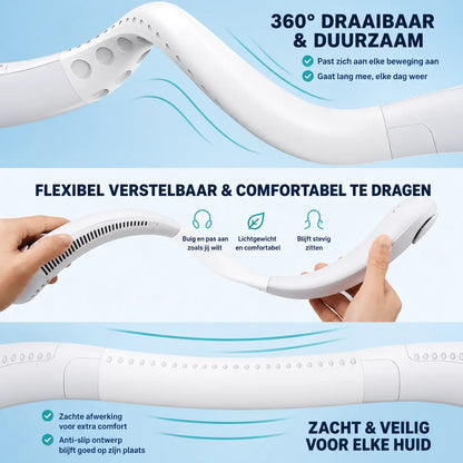 NekFan™ - Oplaadbare Nekventilator