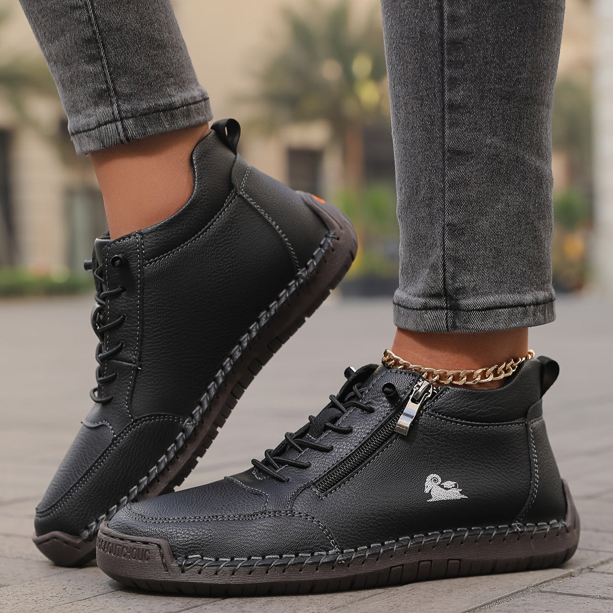 Mila™ – Comfortabele Orthopedische Sneakers met Ritssluiting
