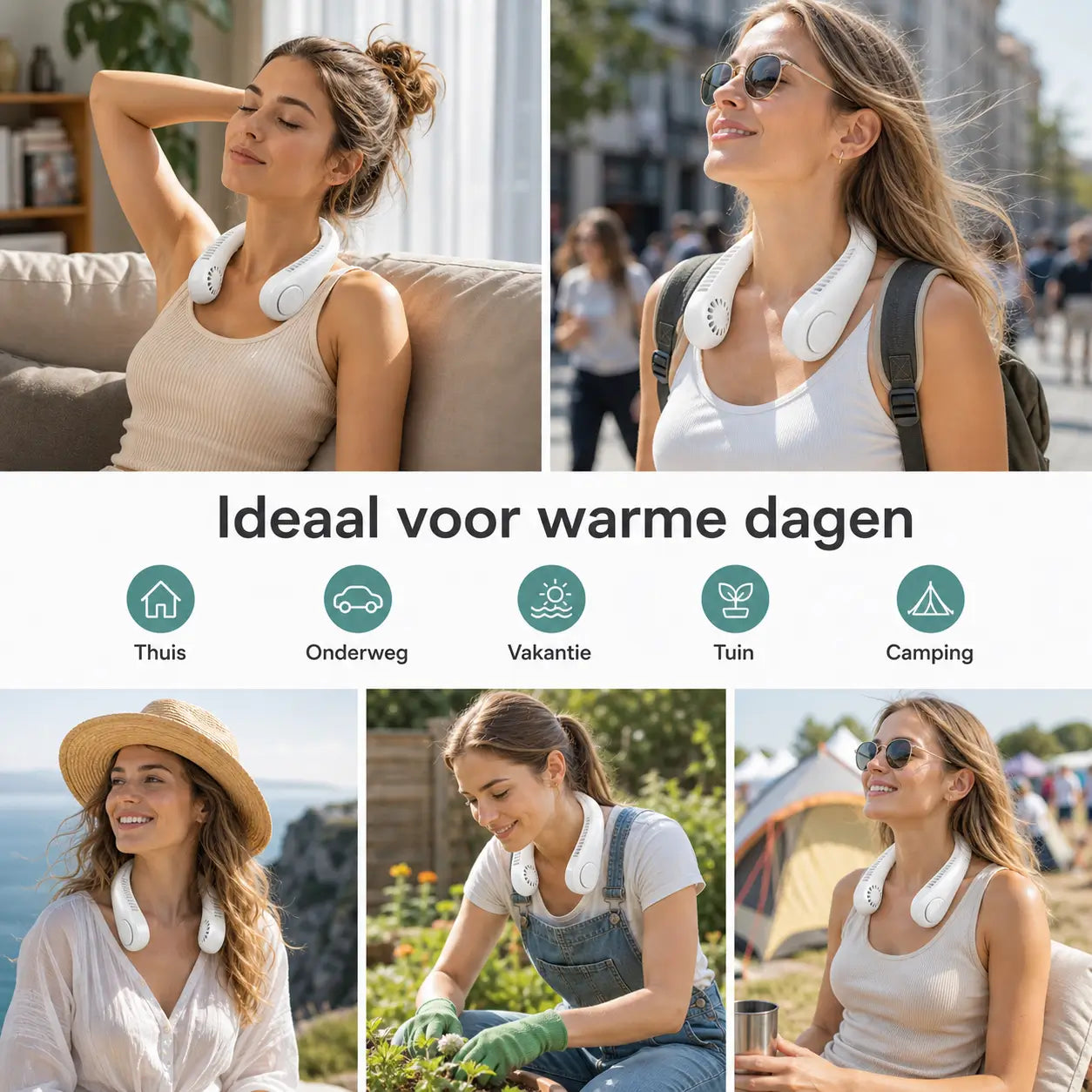 NekFan™ - Oplaadbare Nekventilator