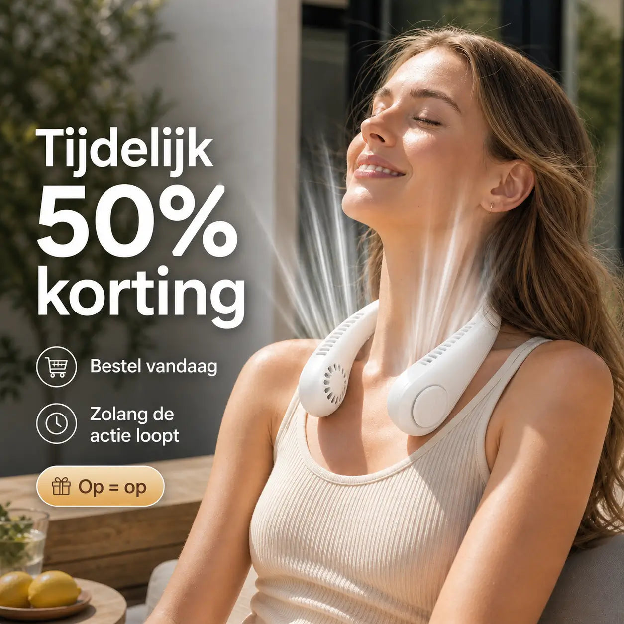 NekFan™ - Oplaadbare Nekventilator